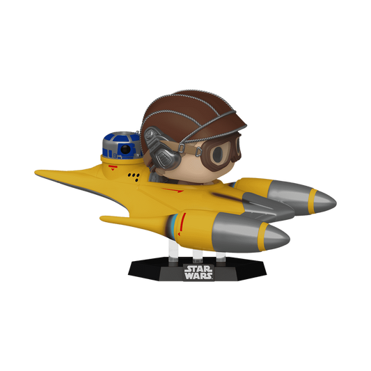 Pop! Super Deluxe Rides Anakin Skywalker in Naboo Starfighter (with R2-D2)