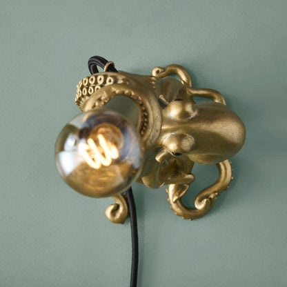 Baby Otto Octopus Tafellamp Goud
