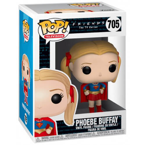 Phoebe Buffay as Supergirl 