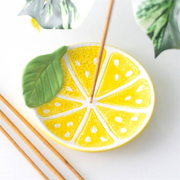 Lemon Incense Holder