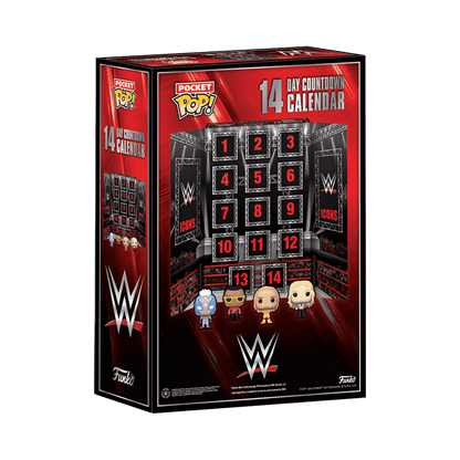 Calendrier de l'Avent WWE - Pocket Pop!