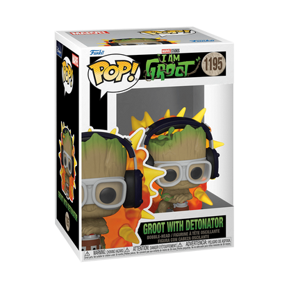 pop groot with detonator 1195