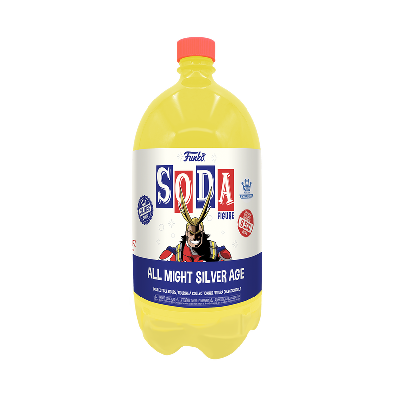vinyl soda 3 liter all might silver age
