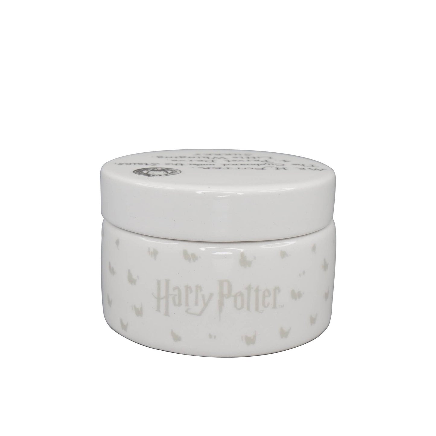 Harry Potter Ceramic Round Box - Hedwig
