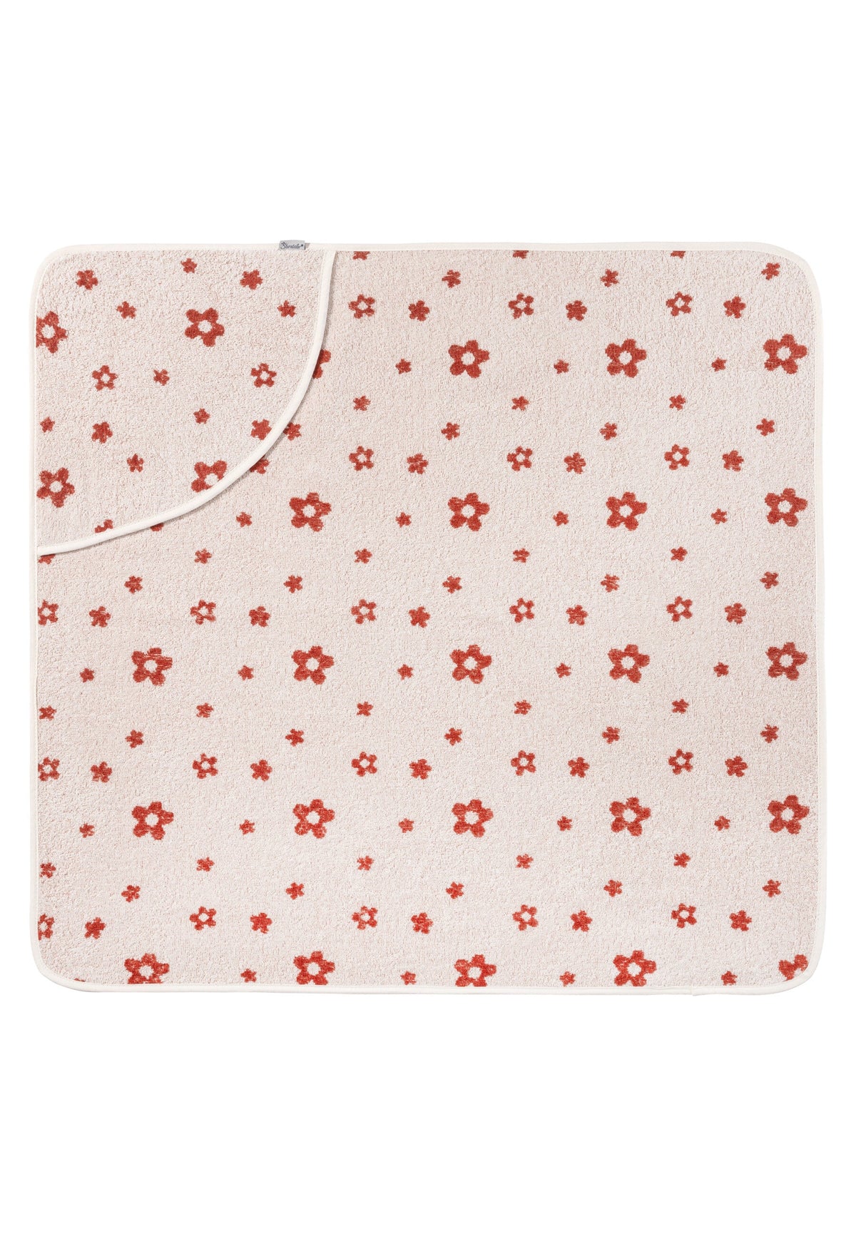 Cape de bain Cheval Sunny fleurs - 80 x 80 cm – vue 2