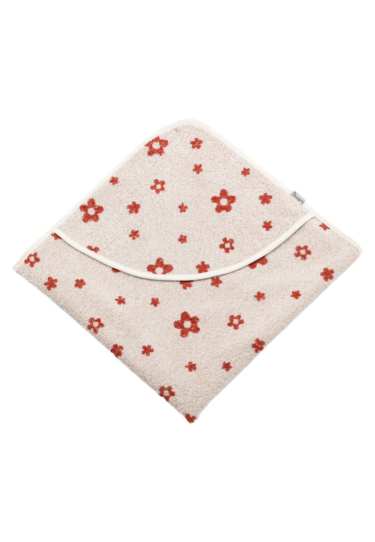 Cape de bain Cheval Sunny fleurs - 80 x 80 cm