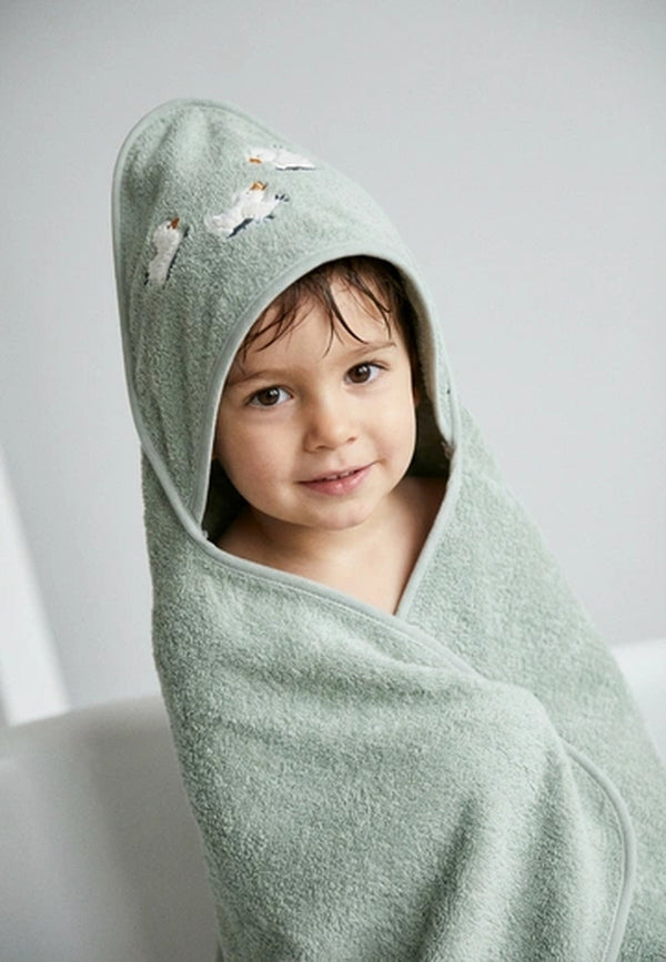 Edda Duck Hooded Towel 80x80cm