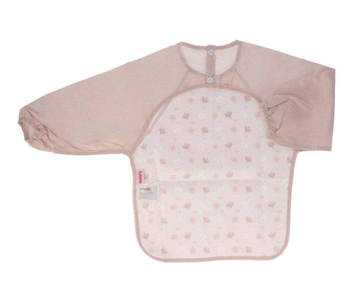 Bib with Sleeves, Little Garden
