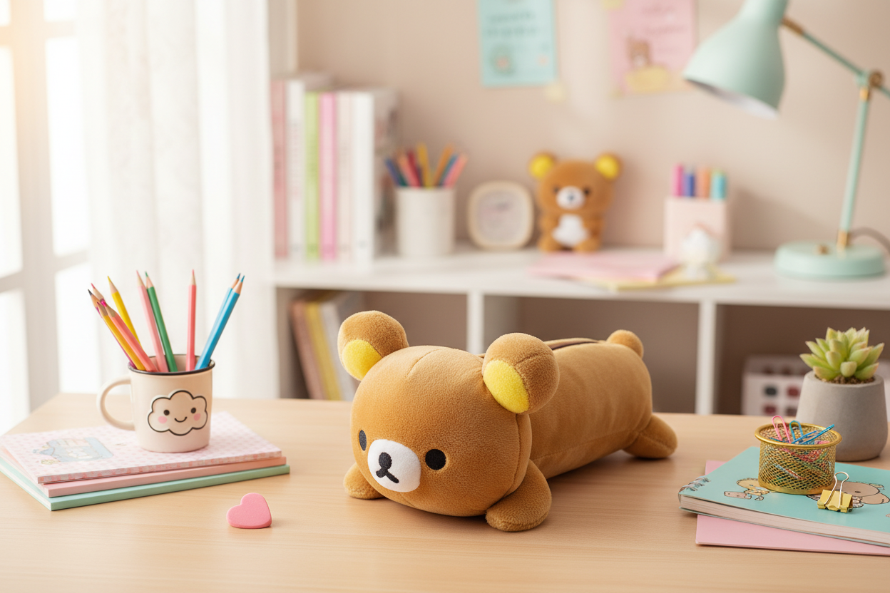 Rilakkuma pluche etui
