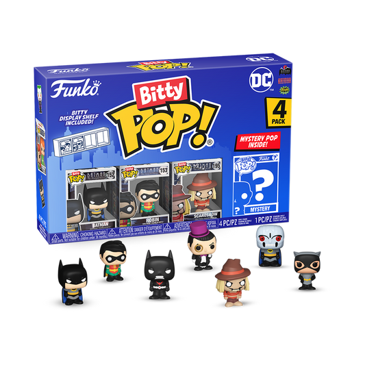 bitty pop dc comics 4 pack series 1