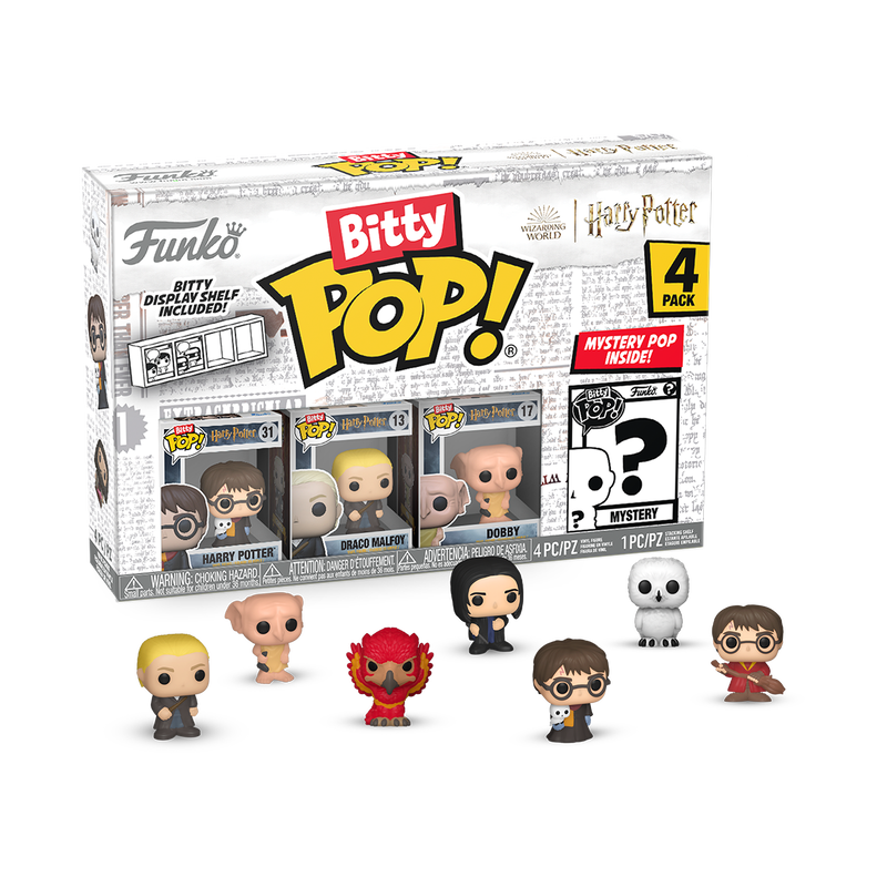 bitty pop harry potter 4 pack series 1