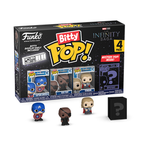 Bitty Pop! Marvel The Infinity Saga 4-Pack Serie 1