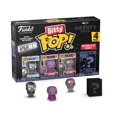 bitty pop marvel the infinity saga 4 pack series 3