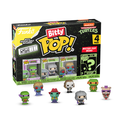 bitty pop teenage mutant ninja turtles 4 pack series 2