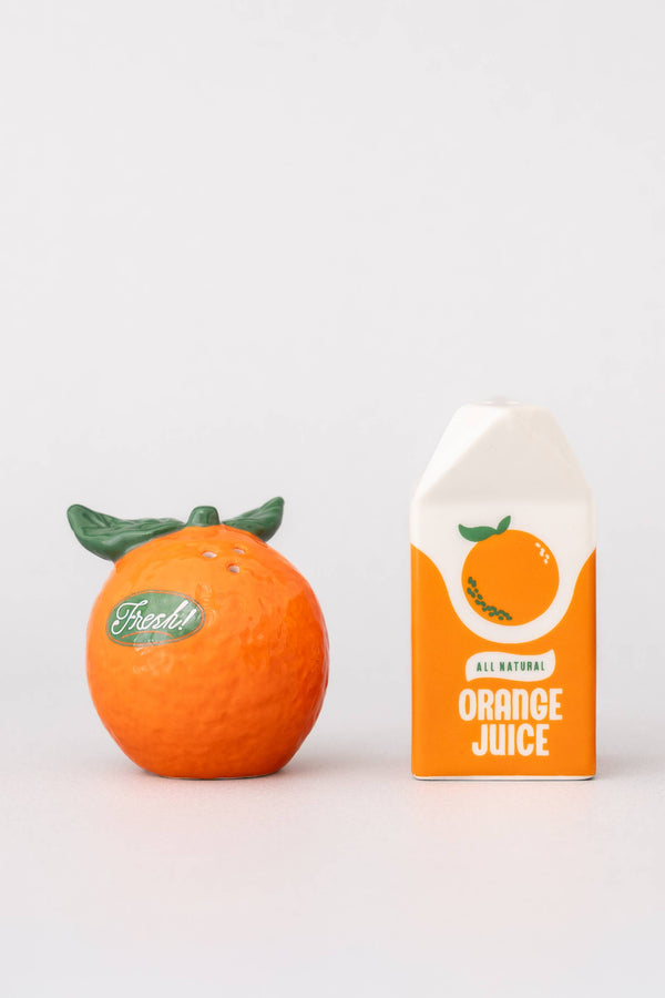 Salière et poivrière Jus d’Orange – vue 2