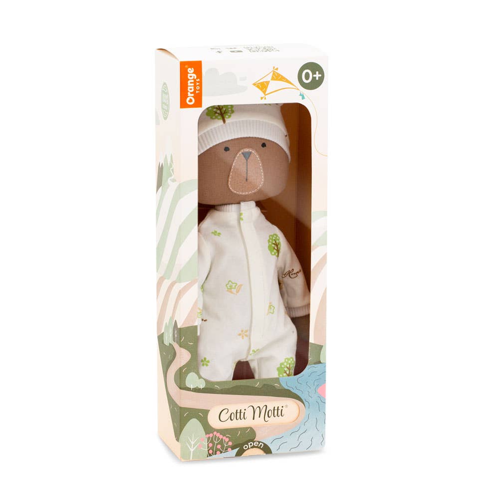 Cotton soft toy, Cotti Motti, Oscar the bear -29cm-0+