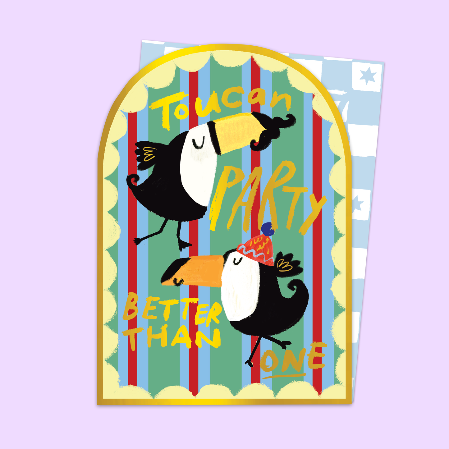 Toucan Party Arch Card