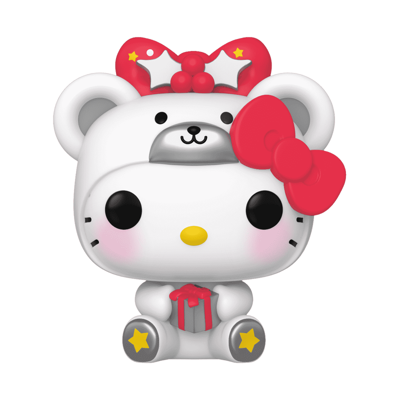 pop hello kitty in polar bear outfit 69