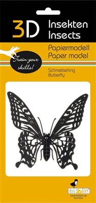 3D Paper Model - Butterfly