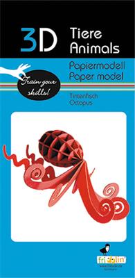 3D Paper Model - Octopus