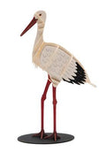 3D-Papiermodell - Cigogne