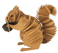 3D-Papiermodell - Ecureuil