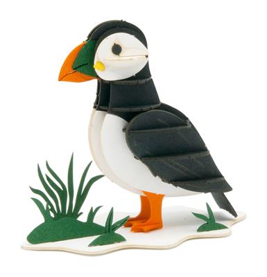 3D Paper Model - Puffin