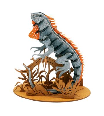 3D-papieren model - Hagedis