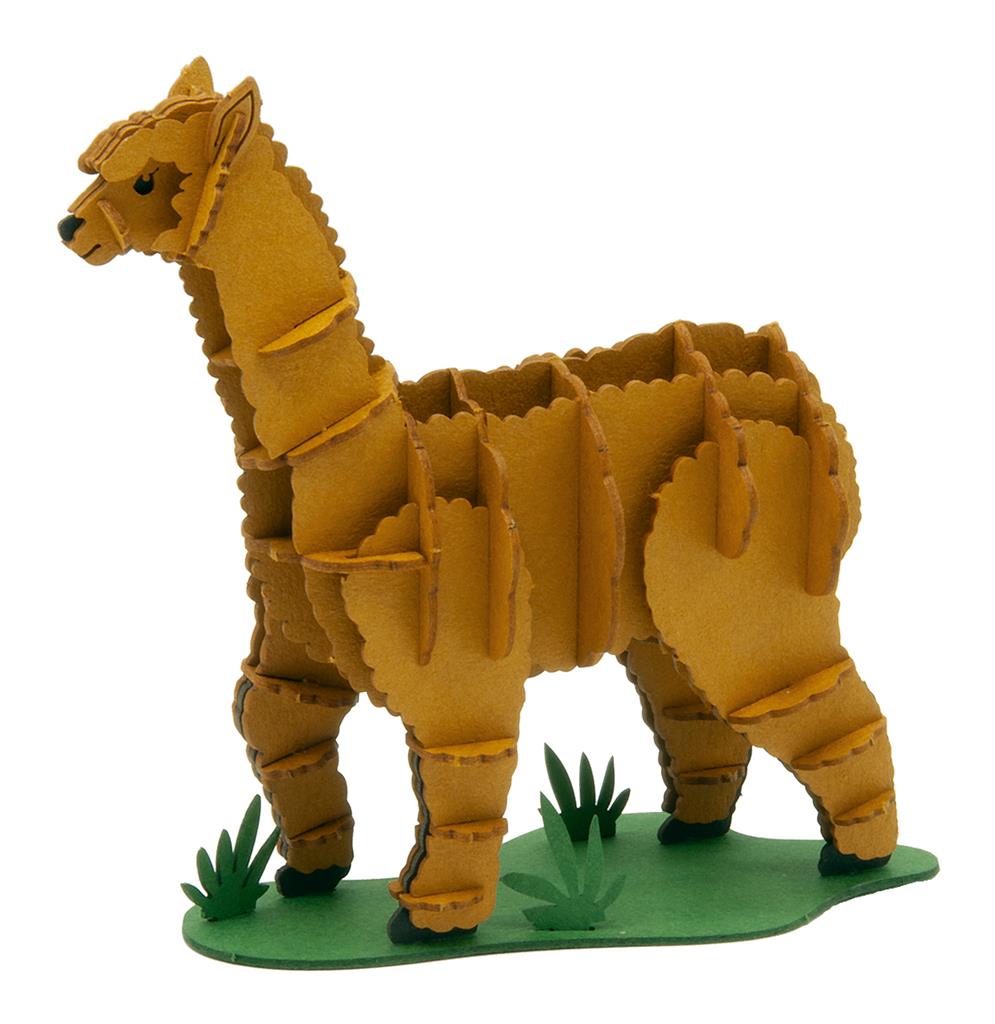 3D Paper Model - Alpaca