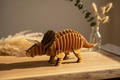 3D-papieren model - Triceratops