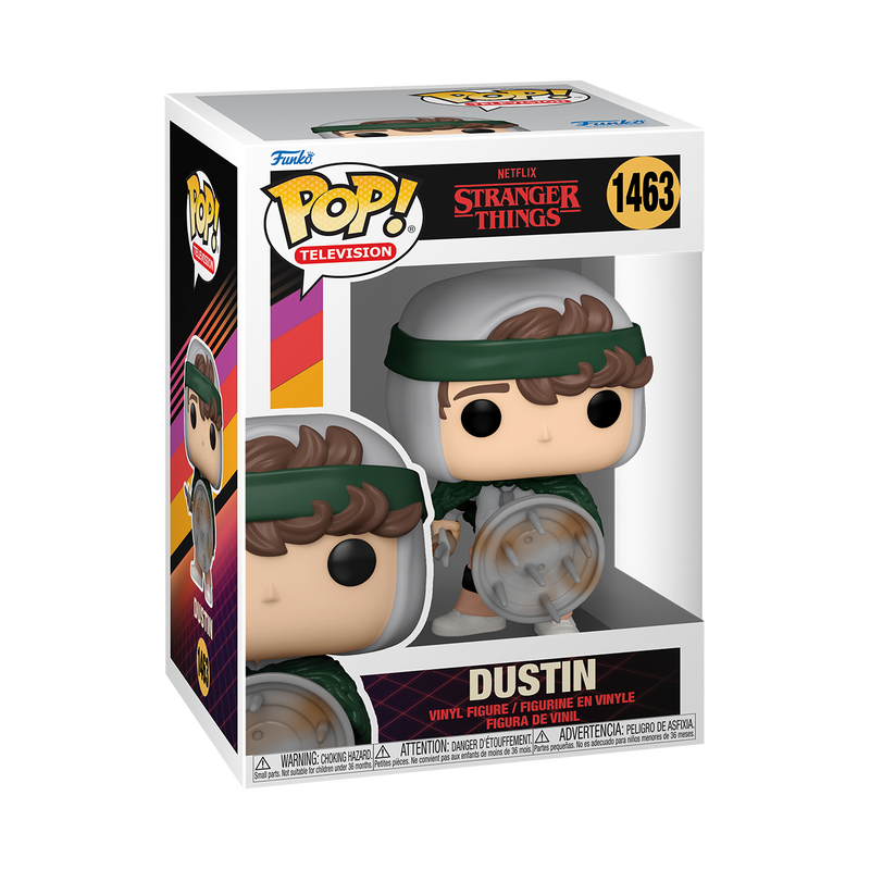 Dustin with Shield and Spear