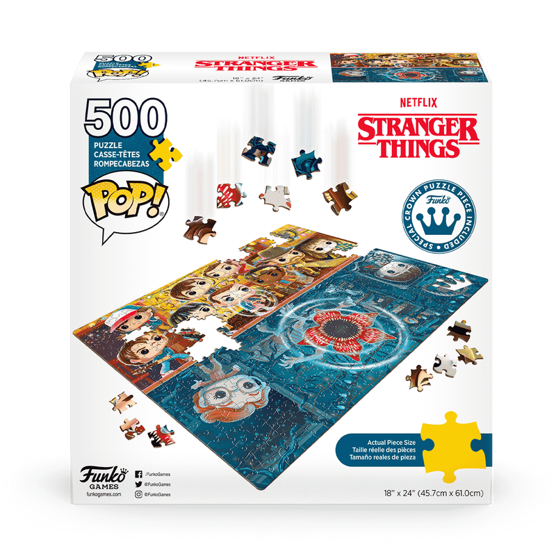 pop stranger things puzzle