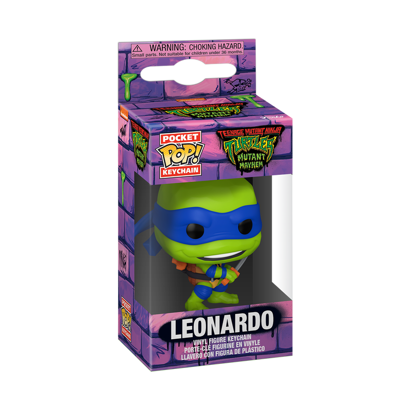 Pop! Sleutelhanger Leonardo - Mutant Mayhem 
