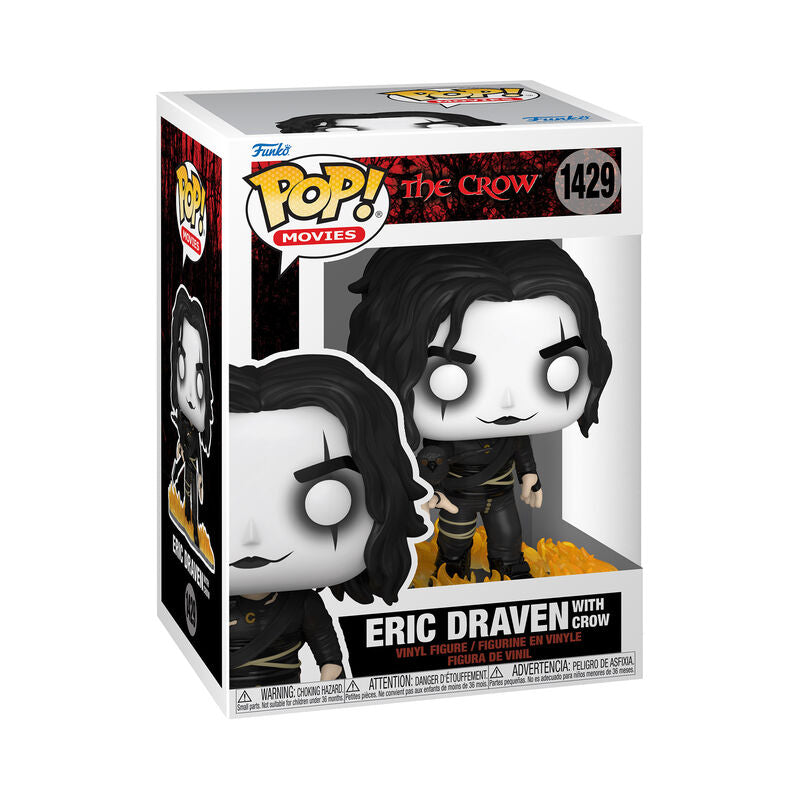 Eric Draven with Raven 