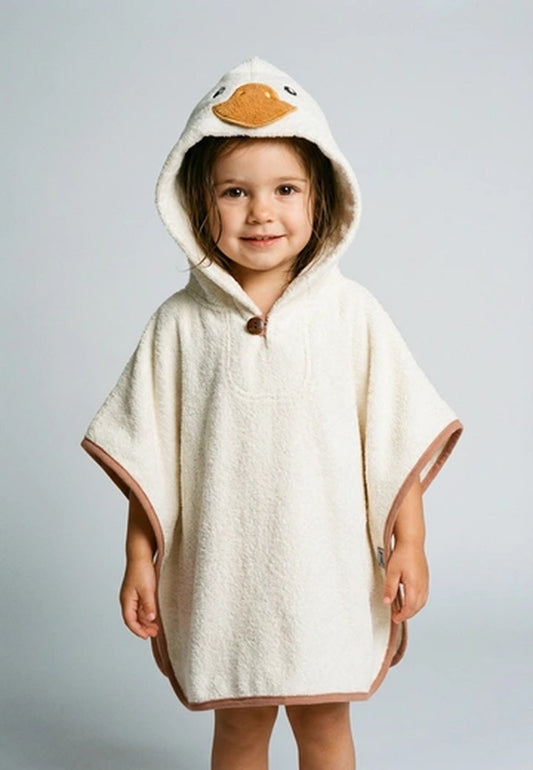 Edda Duck Kids' Bath Poncho