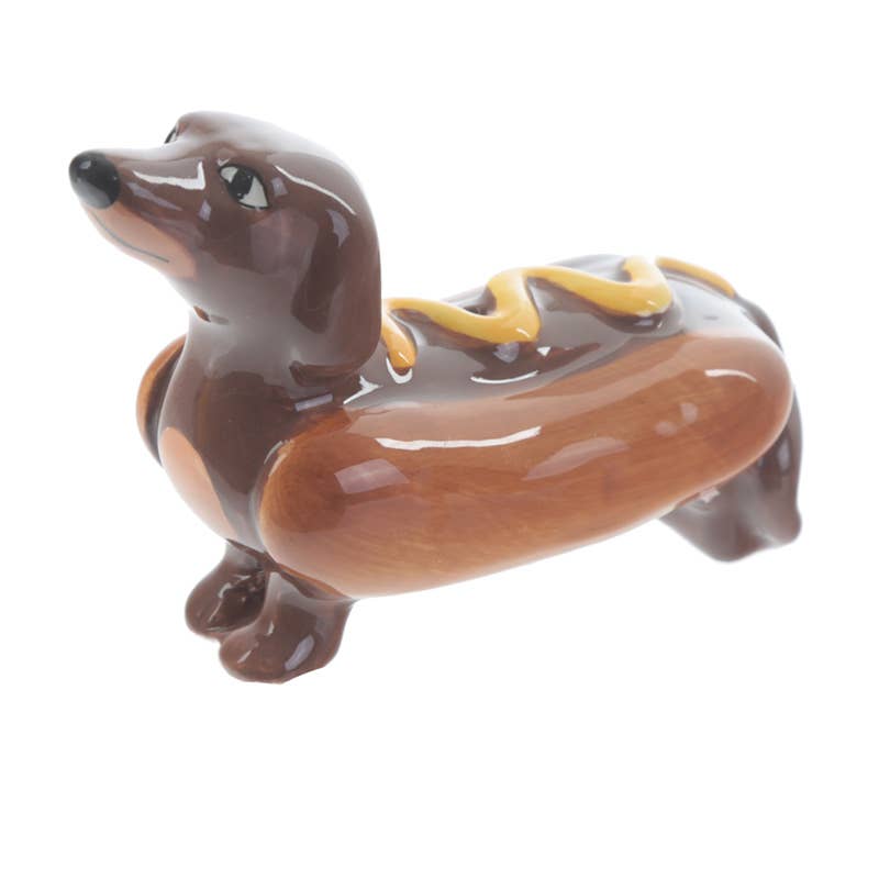 Sel et poivre Teckel Hot Dog et Moutarde
