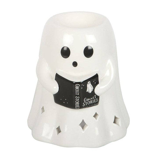 Histoires de fantômes Fantôme lecteur Halloween Brûle-parfum