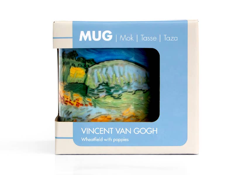 Van Gogh Mug - Wheat Field Under Thunderclouds