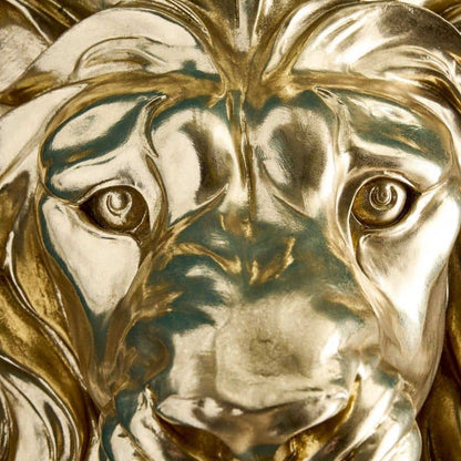 King Lion wall light Gold, 47 x 41 x 24.5 cm