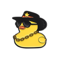 Gangsta Yellow Duck Pin