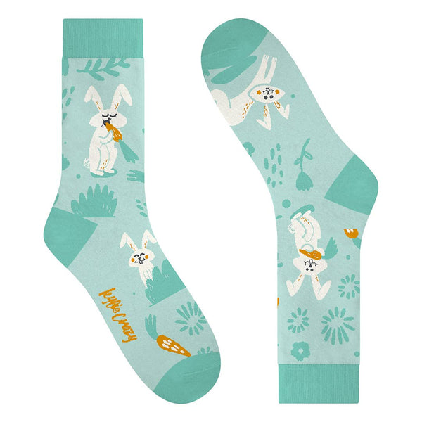 Bunny and Carrot Socks