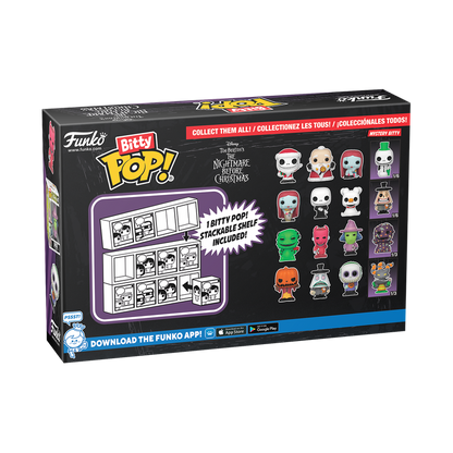 bitty pop the nightmare before christmas 4 pack series 2