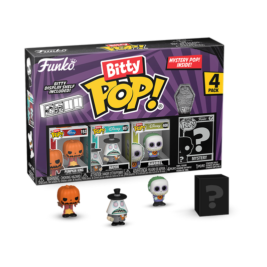 bitty pop the nightmare before christmas 4 pack series 2