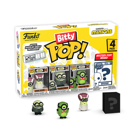 Bitty Pop! Minions 4-PACK - Series 2 - PRE-ORDER*