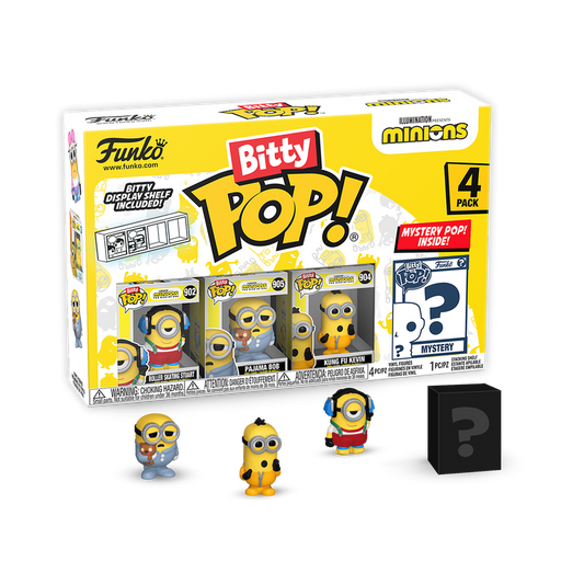 Bitty Pop! Minions 4-PACK - Series 3 - PRE-ORDER*