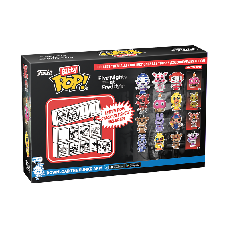 Bitty Pop! Five Nights at Freddy's 4-Pack Series 1