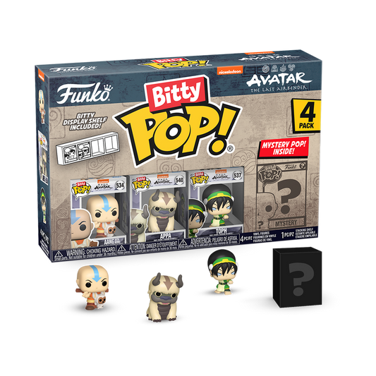 Bitty Pop! Avatar the Last Airbender 4-Pack Series 1