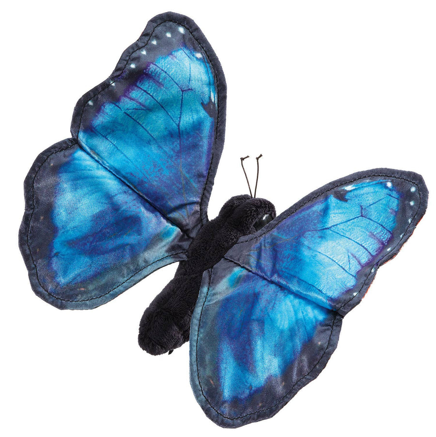Papillon morpho bleu