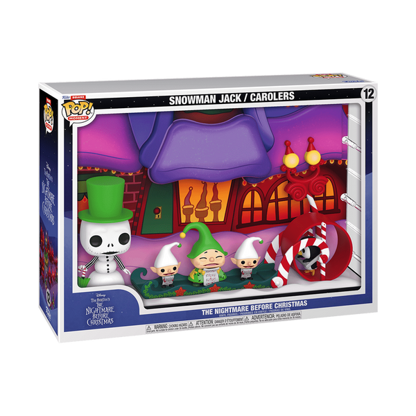 Funko Jack Bonhomme de Neige & Les Chanteurs de Noël - Pop! Moments – L'Étrange Noël de monsieur Jack