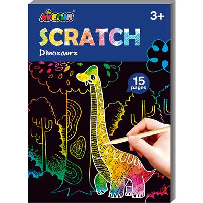 Mini Scratch Book - Dinosaurs